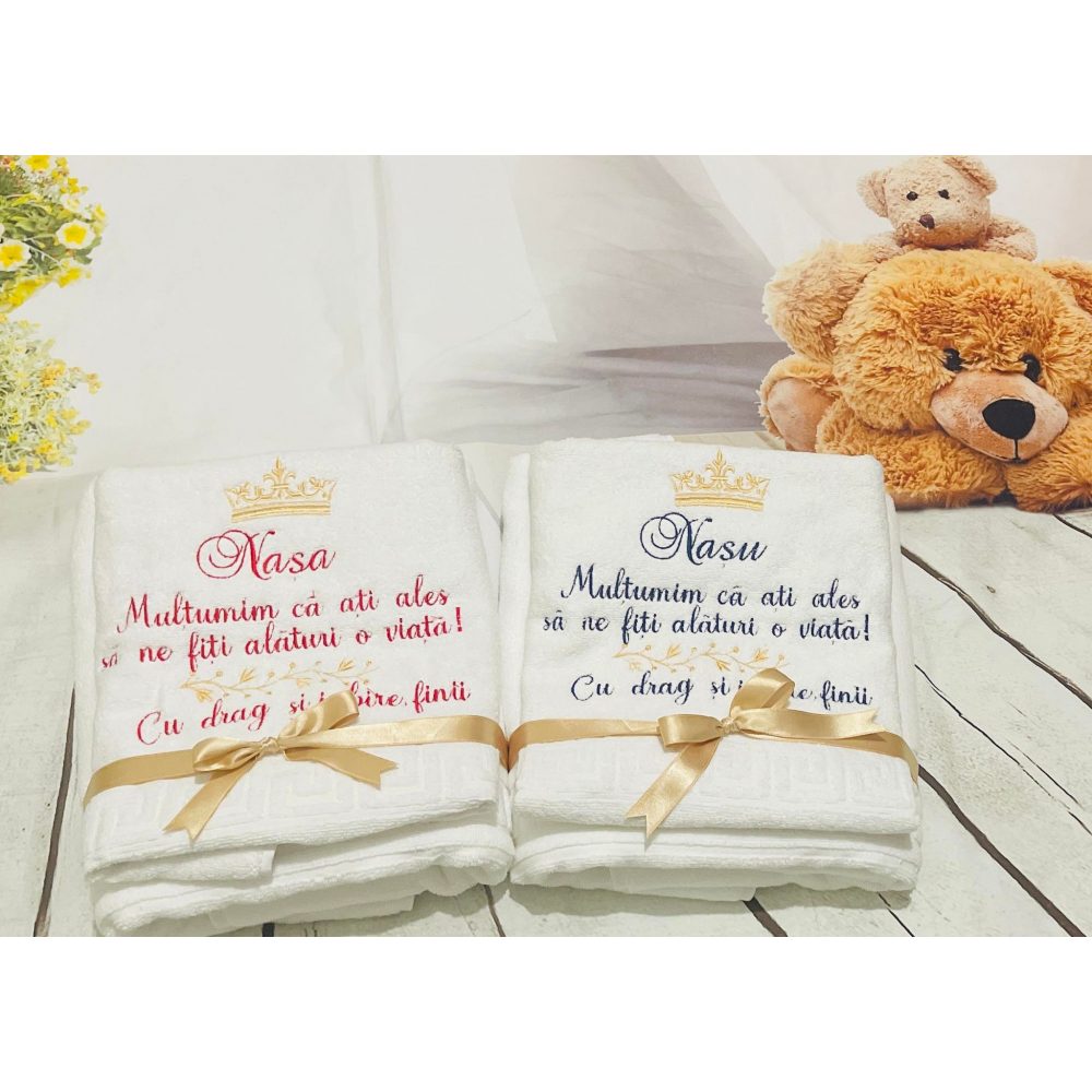 SET PROSOAPE PERSONALIZATE PENTRU NASII DE BOTEZ SI MOSI