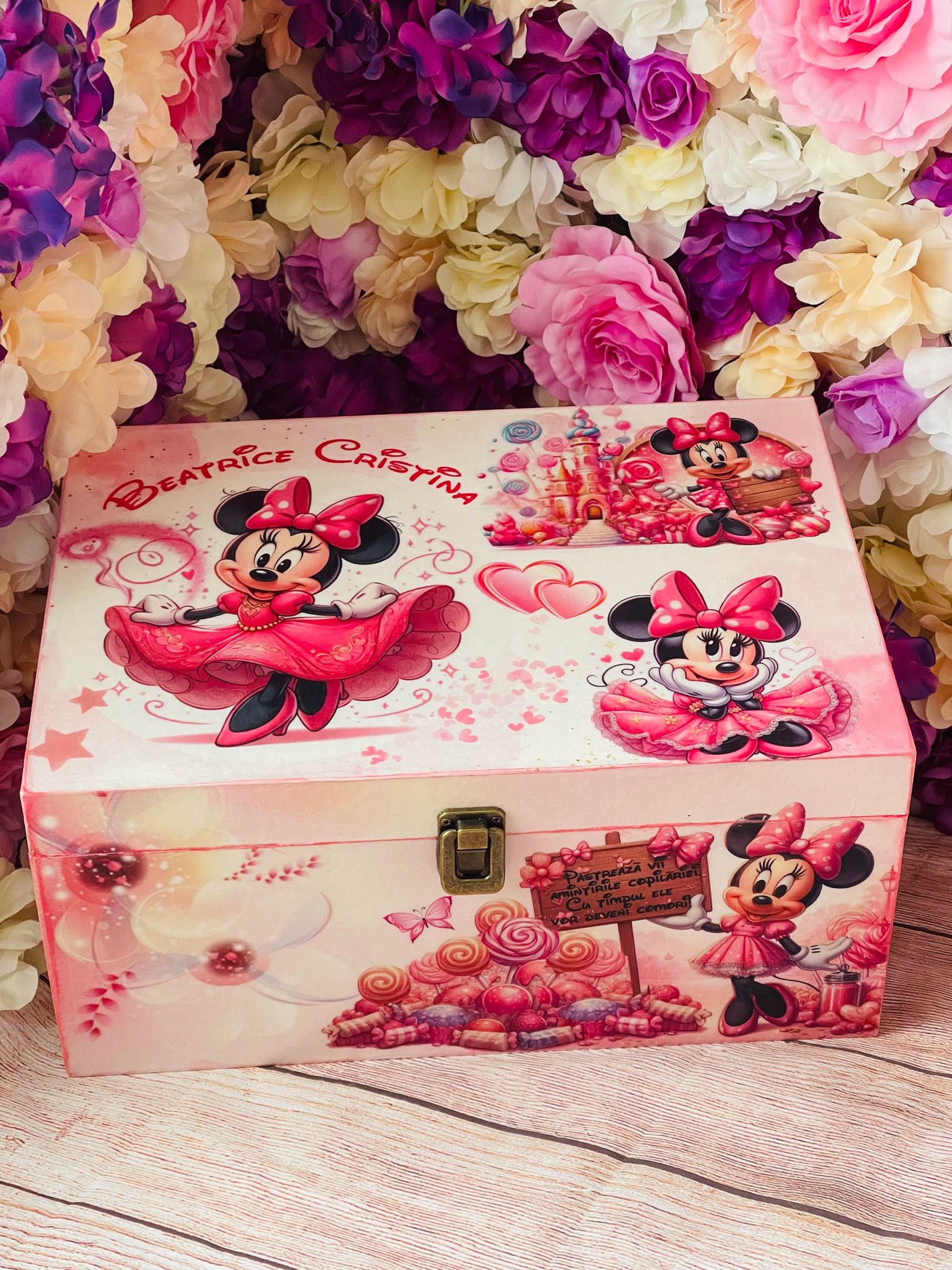 Personalised wooden chests